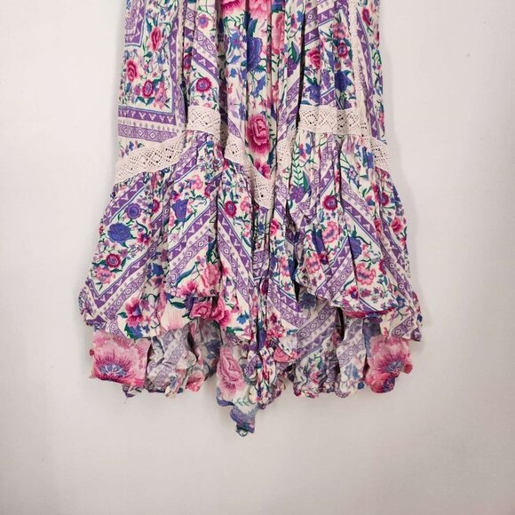 Spell and the Gypsy Collective Babushka Midi Dress Lavender XS b126 - Picture 8 of 16